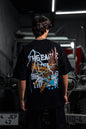 Eagle Lightning Graphic Tee – Bold Print Shirt Withinblack