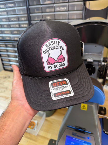Easily Distracted Trucker Hat Luckless Outfitters