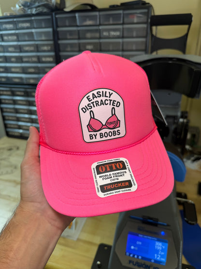 Easily Distracted Trucker Hat Luckless Outfitters