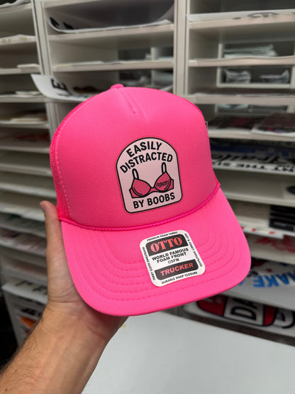 Easily Distracted Trucker Hat Luckless Outfitters