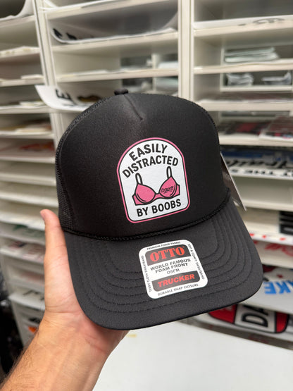 Easily Distracted Trucker Hat Luckless Outfitters