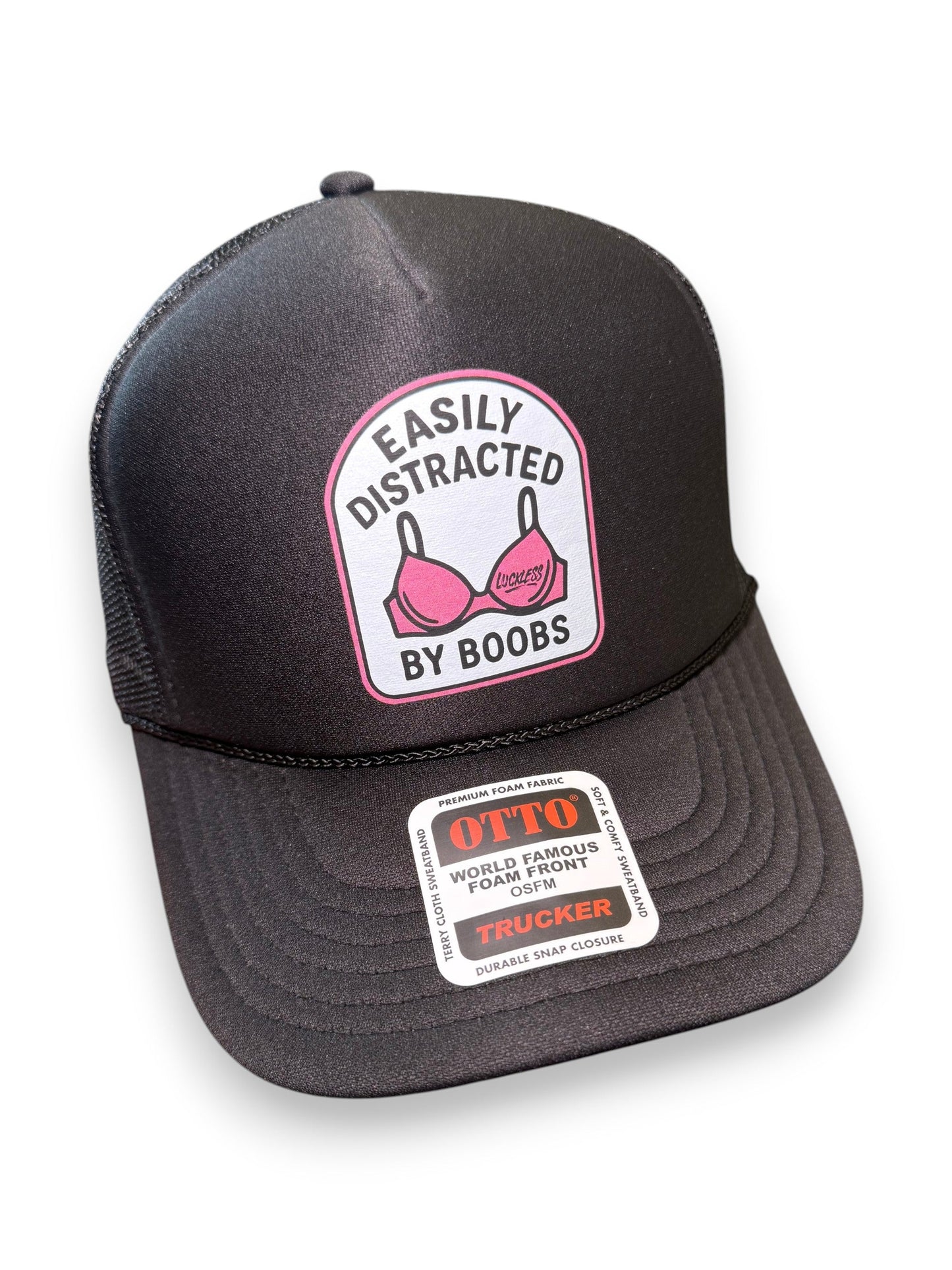 Easily Distracted Trucker Hat Luckless Outfitters