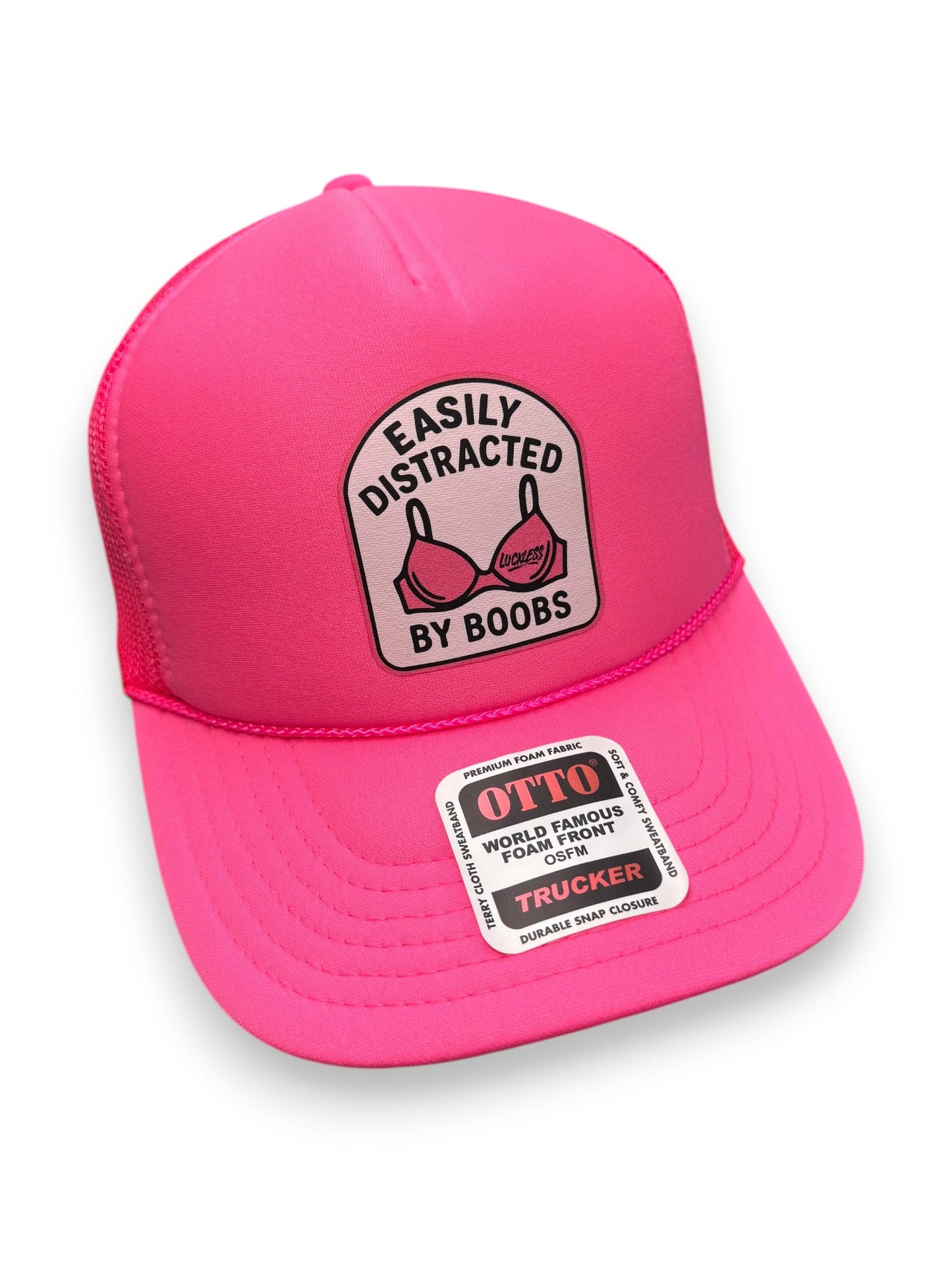 Easily Distracted Trucker Hat Luckless Outfitters