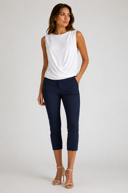 Easy Street Stretch Crop Chino Pant Buki