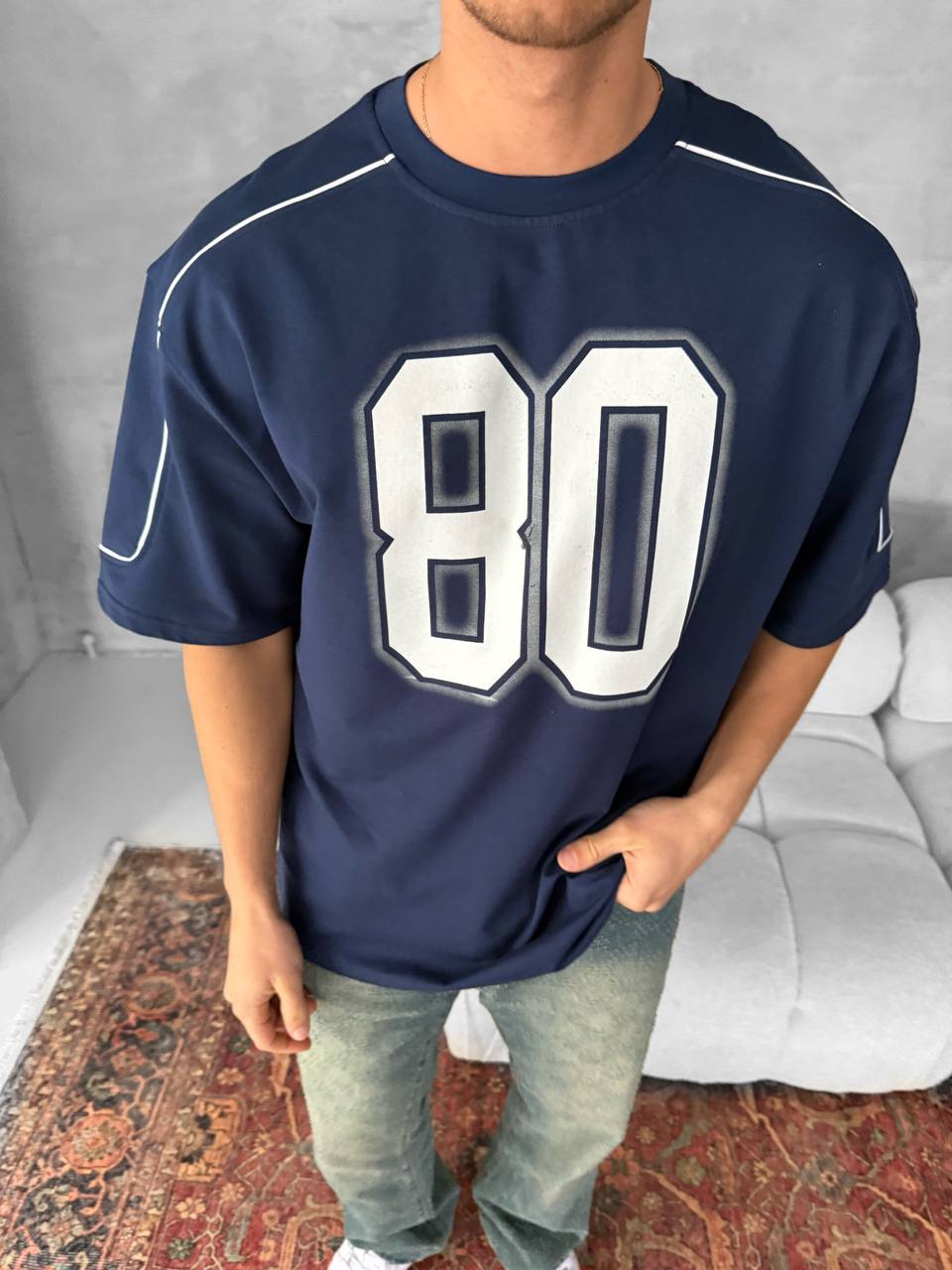 Eighty Unisex Oversize T-Shirt Withinblack