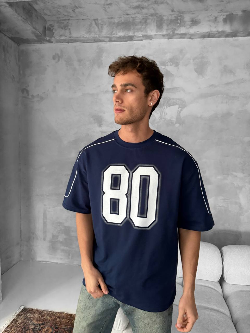 Eighty Unisex Oversize T-Shirt Withinblack