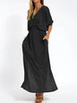 V-Neck Maxi Dress