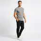 Elijah Grey Short Sleeve Crew Auragen