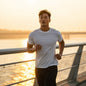 Elijah White Short Sleeve Crew Auragen