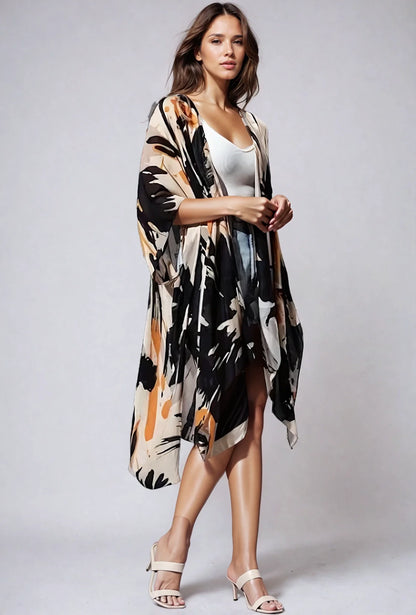 Ember Bloom Kimono Fitkitty Culture Athleisure Wear, Yoga Wear & Women's Clothing