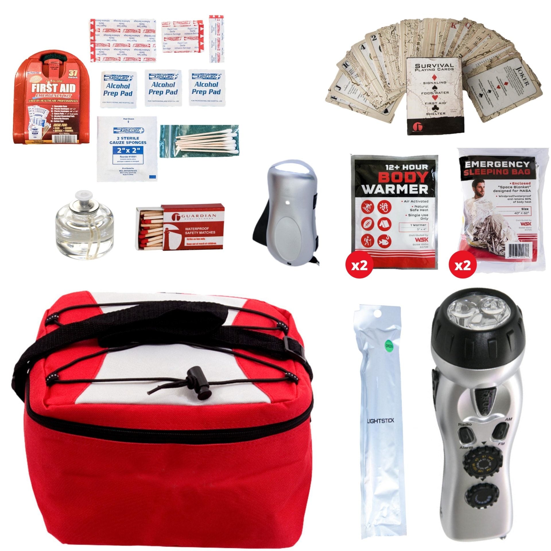 Blackout Kit | Emergency Light, Warmth & First Aid Supplies quakekits.com