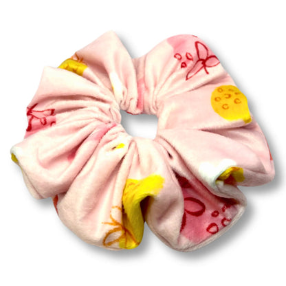 Pink Fruit Minky Scrunchie Enchanted Scrunch