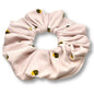 Pink Bees Ribbed Scrunchie Enchanted Scrunch
