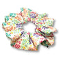 Pastel Paw Prints Spring Scrunchie Enchanted Scrunch