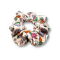 Mini Pink Floral Bunny Easter Bullet Scrunchie Enchanted Scrunch