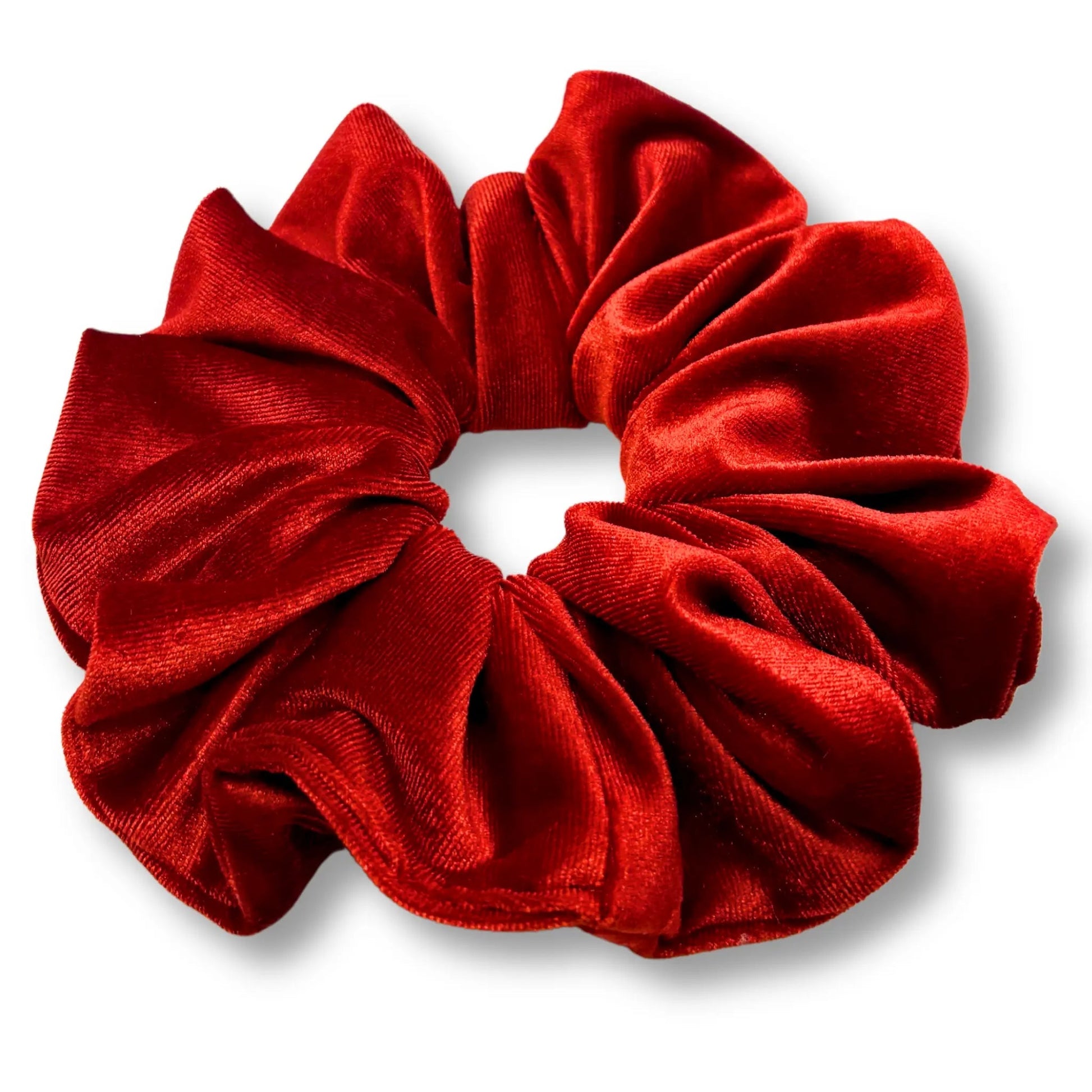 Burnt Orange Velvet Scrunchie Enchanted Scrunch