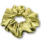 Golden Olive Stretch Silk Scrunchie Enchanted Scrunch