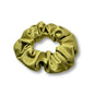 Mini Golden Olive Stretch Silk Scrunchie Enchanted Scrunch