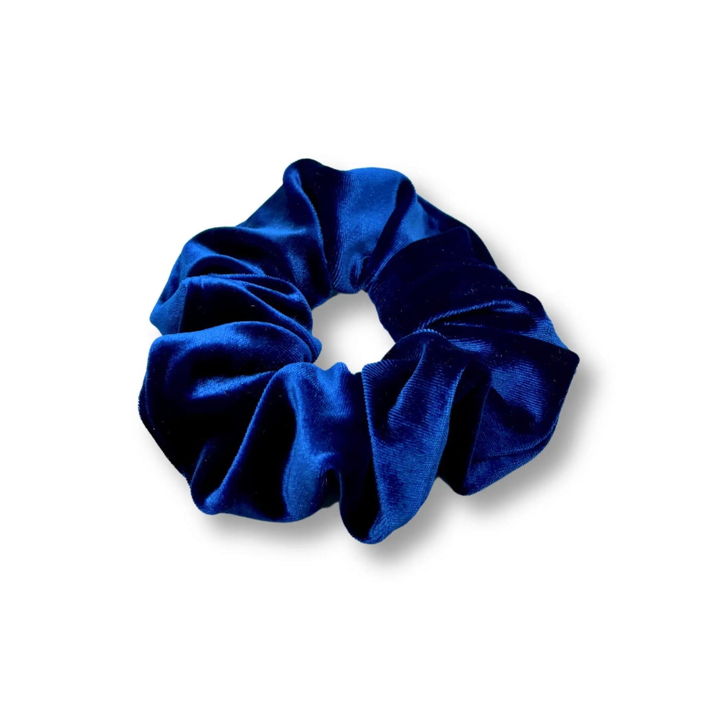 Mini Royal Blue Velvet Scrunchie Enchanted Scrunch