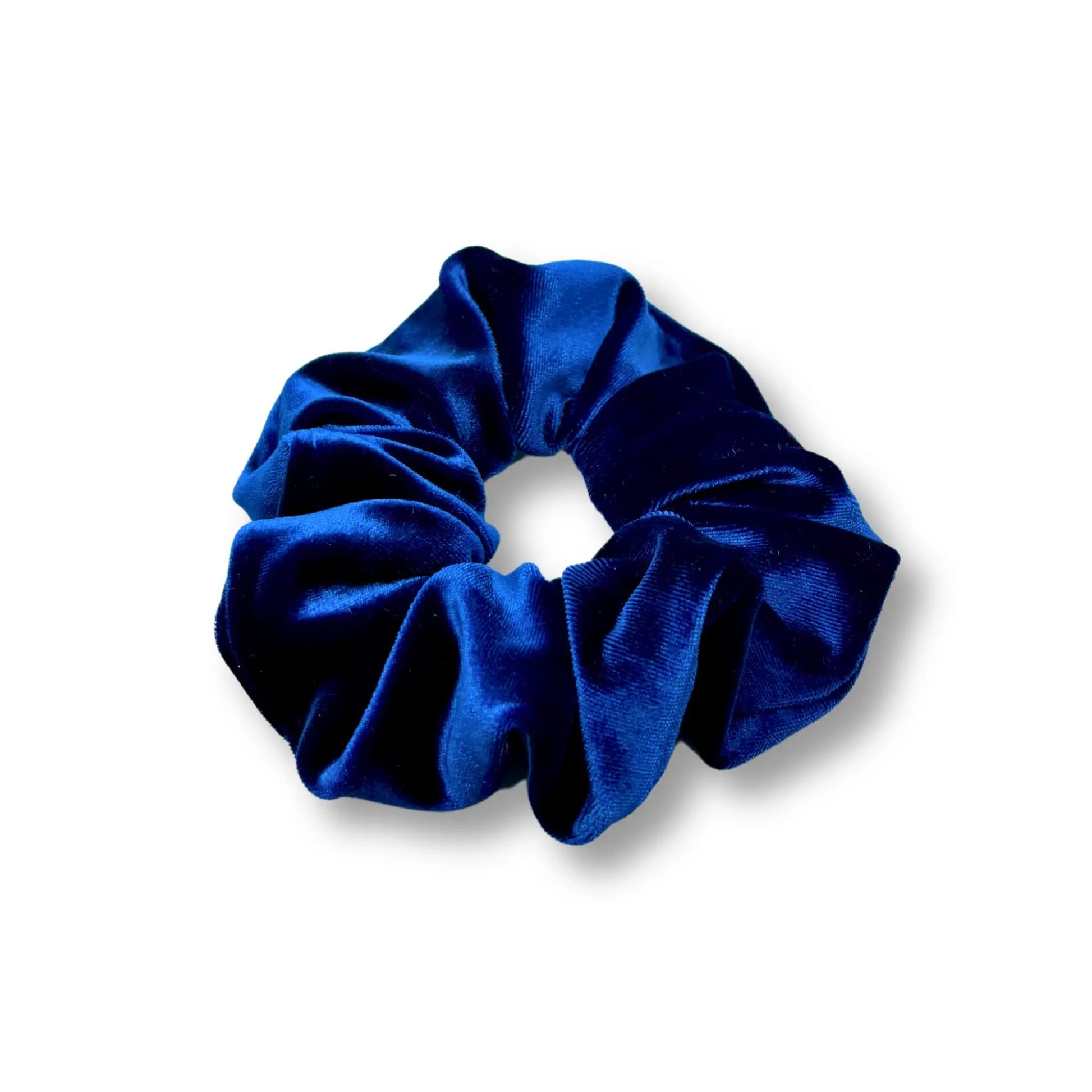 Mini Royal Blue Velvet Scrunchie Enchanted Scrunch