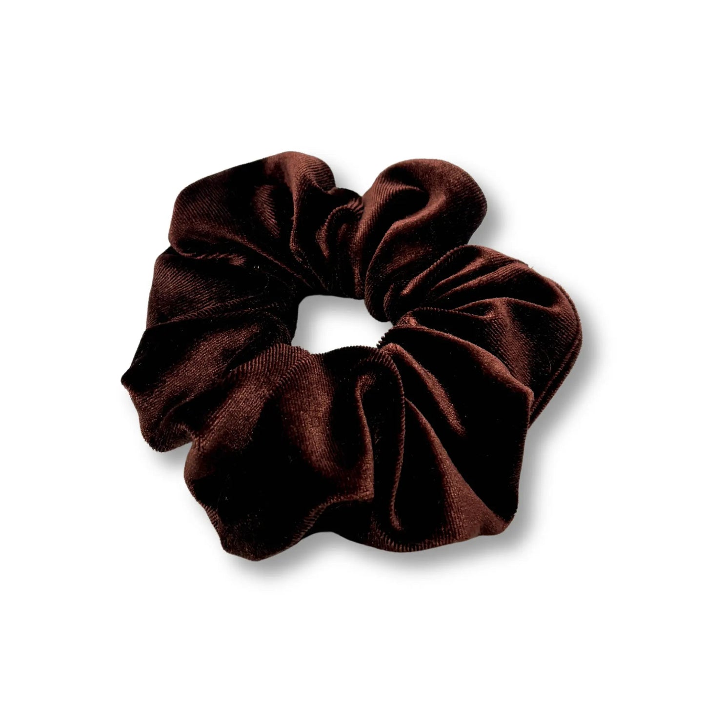Mini Brown Velvet Scrunchie Enchanted Scrunch
