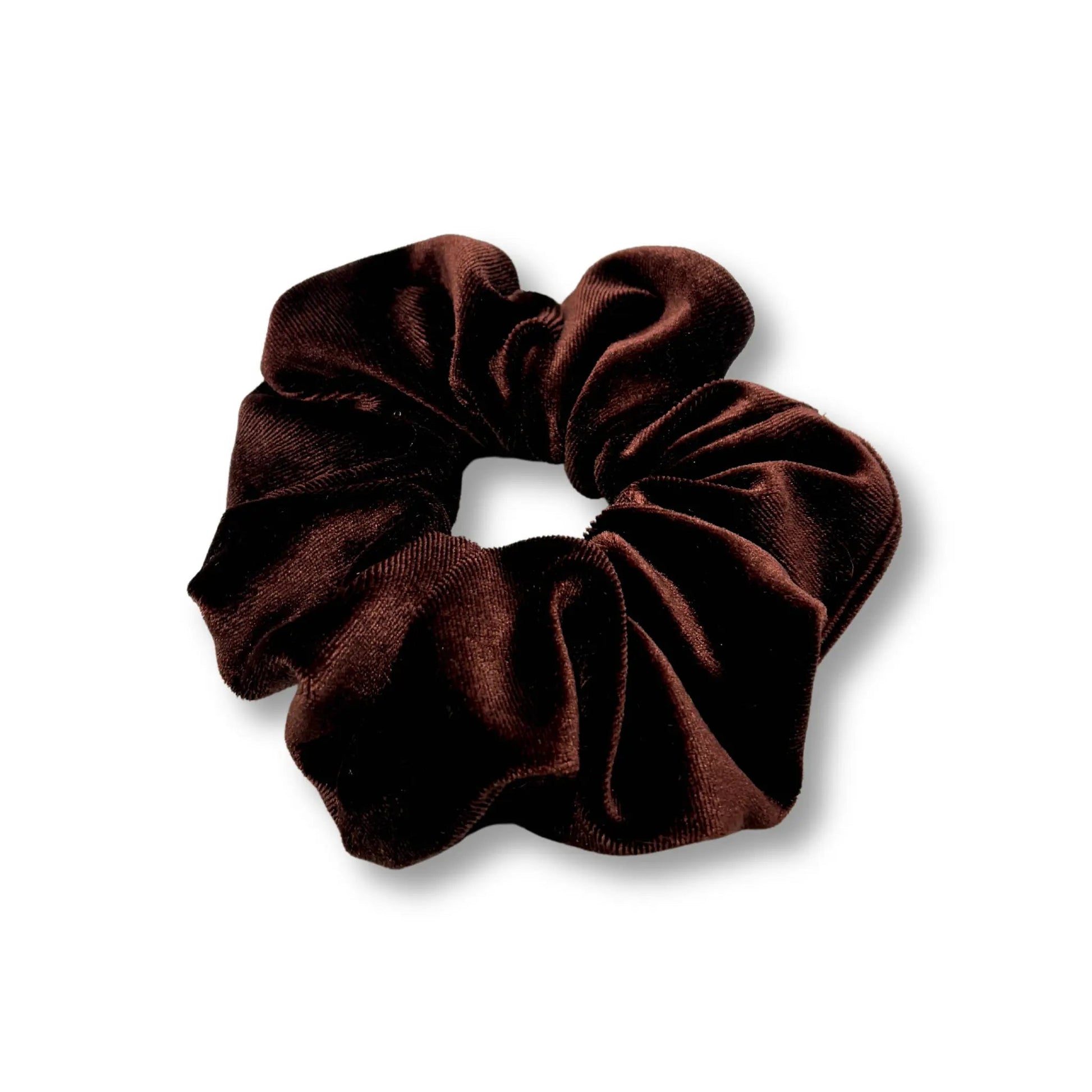 Mini Brown Velvet Scrunchie Enchanted Scrunch