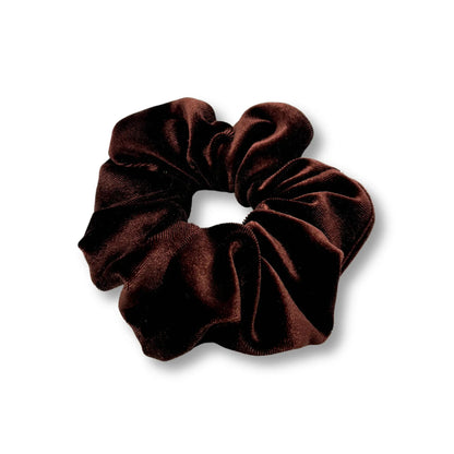 Mini Brown Velvet Scrunchie Enchanted Scrunch