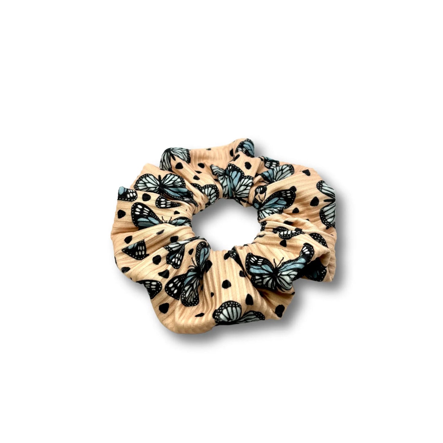 Mini Butterfly Summer Ribbed Scrunchie Enchanted Scrunch
