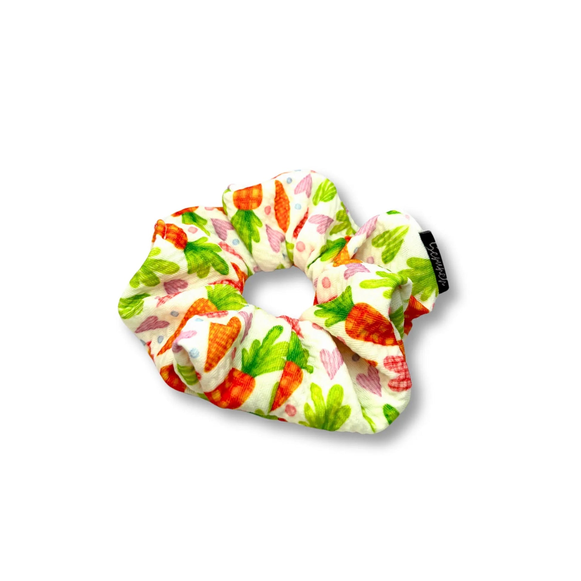 Mini Heart Carrots Easter Bullet Scrunchie Enchanted Scrunch