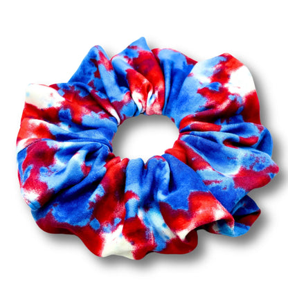 Tie Dye Patriotic Scrunchie Enchanted Scrunch