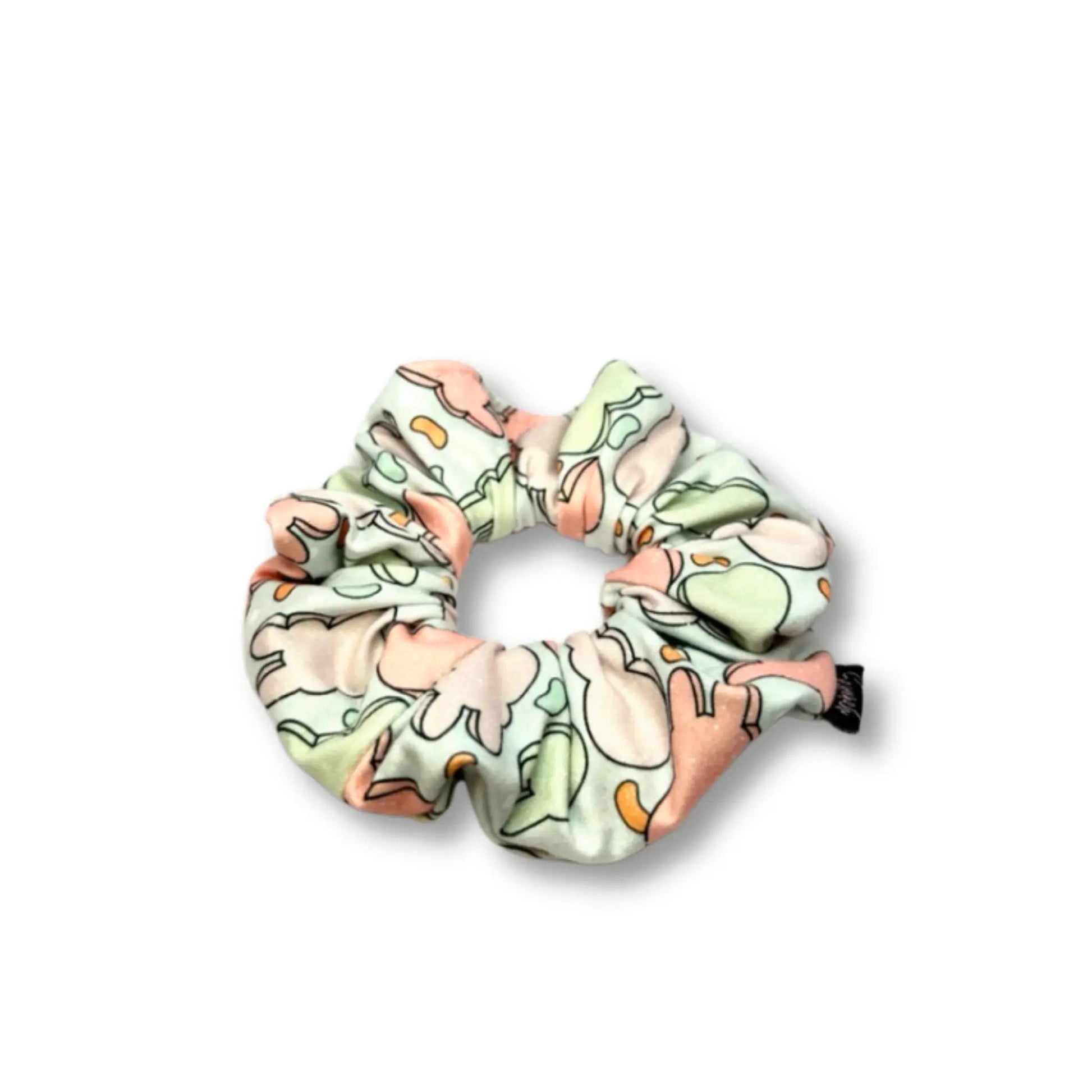 Mini Pastel Peeps Easter Poly Scrunchie Enchanted Scrunch