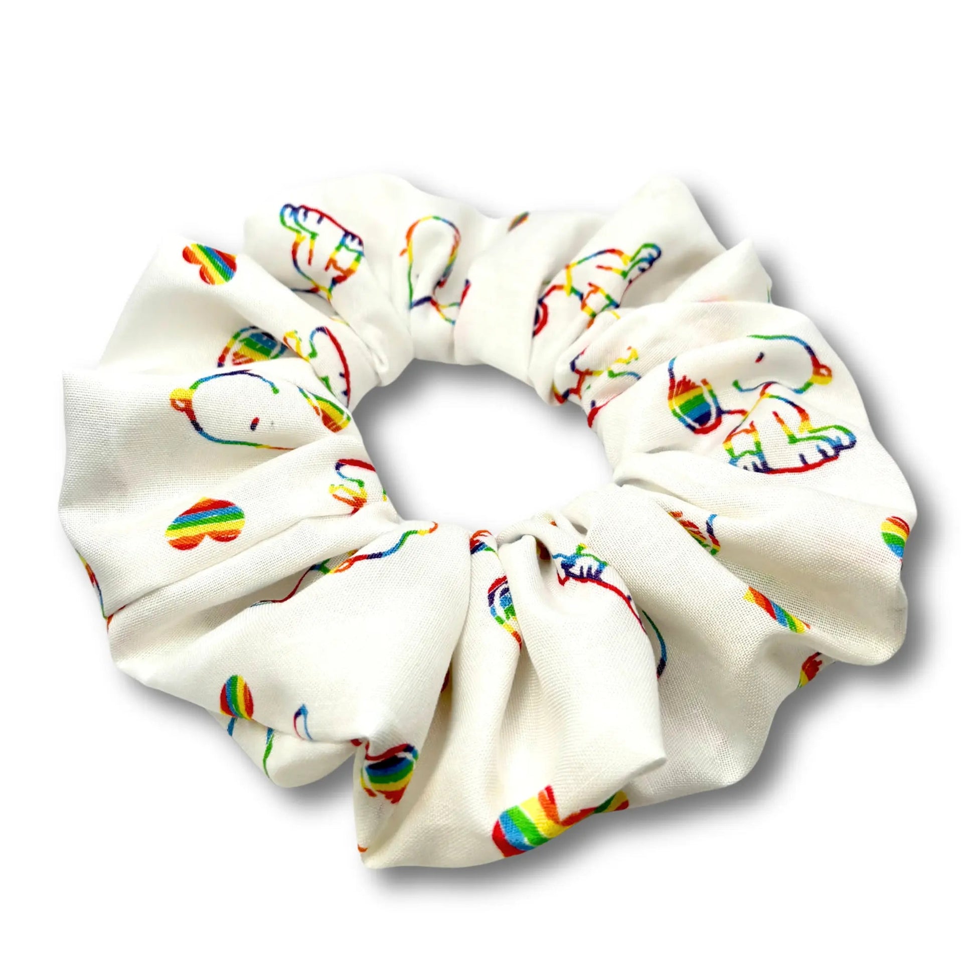 Rainbow Snoopy Scrunchie Enchanted Scrunch