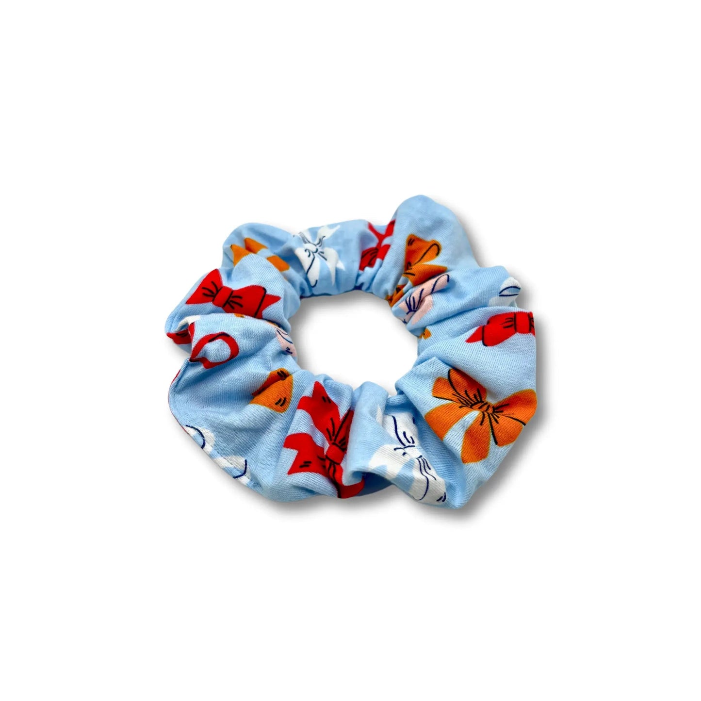 Mini Blue Bow Scrunchie Enchanted Scrunch