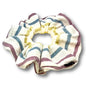 Rainbow White Striped Scrunchie Enchanted Scrunch