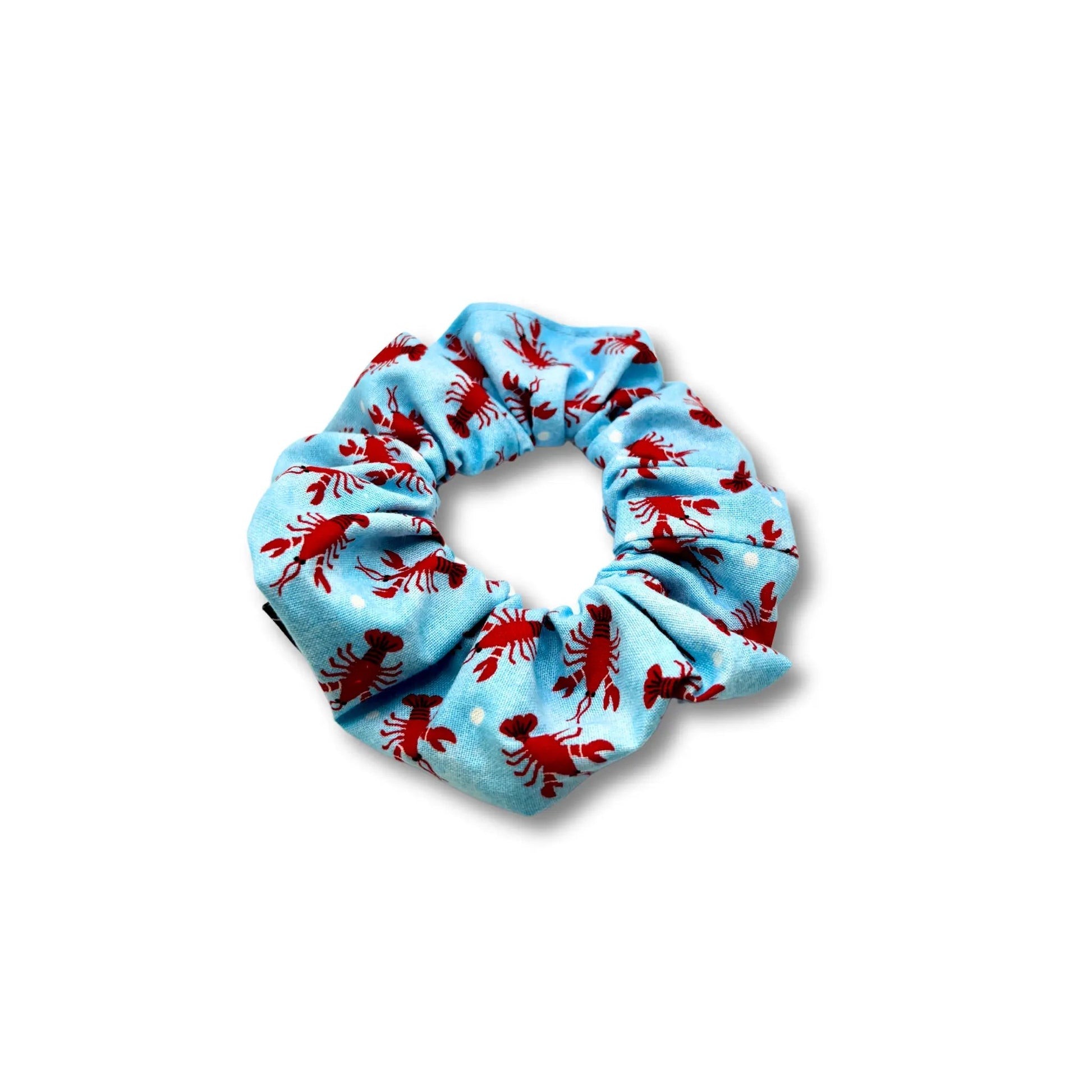 Mini Blue Lobster Scrunchie Enchanted Scrunch