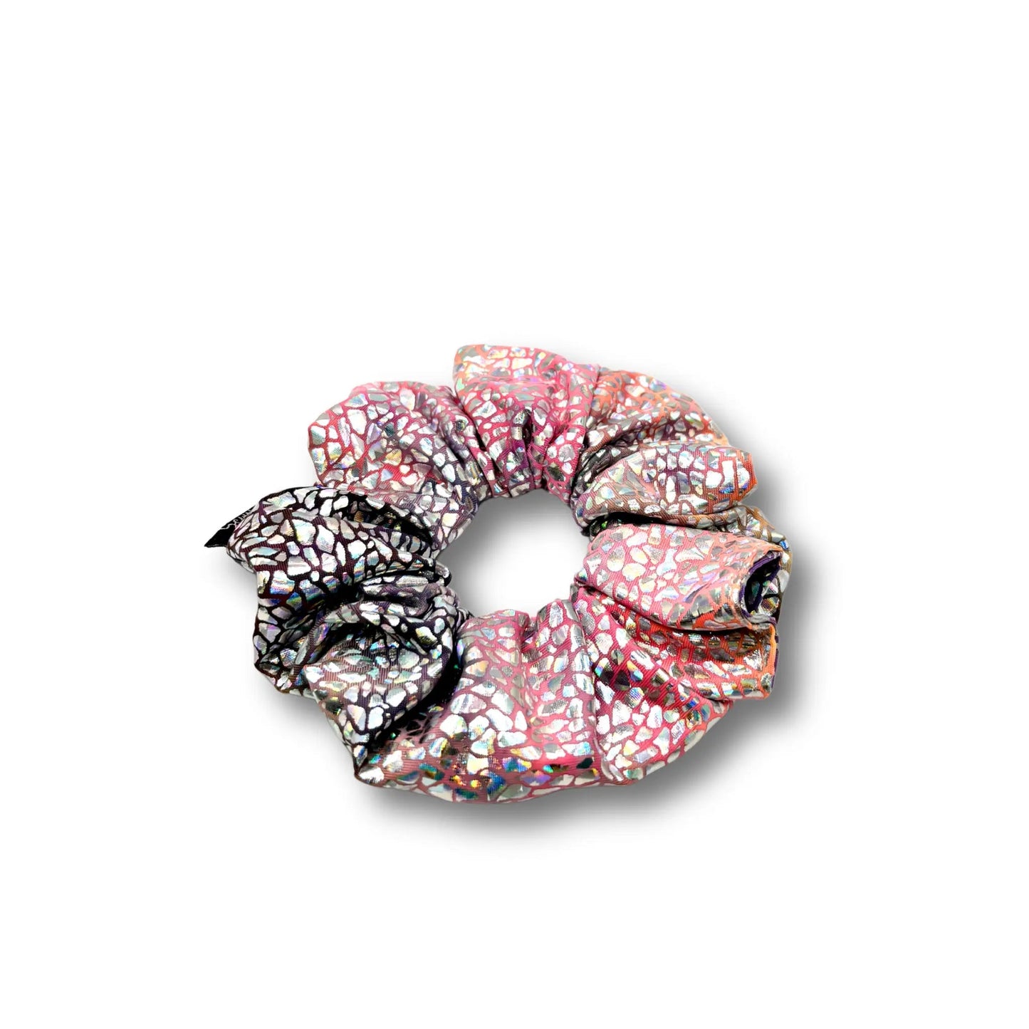 Mini Holographic Tie Dye Scrunchie Enchanted Scrunch