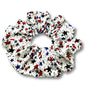 White Stars Patriotic Scrunchie Enchanted Scrunch