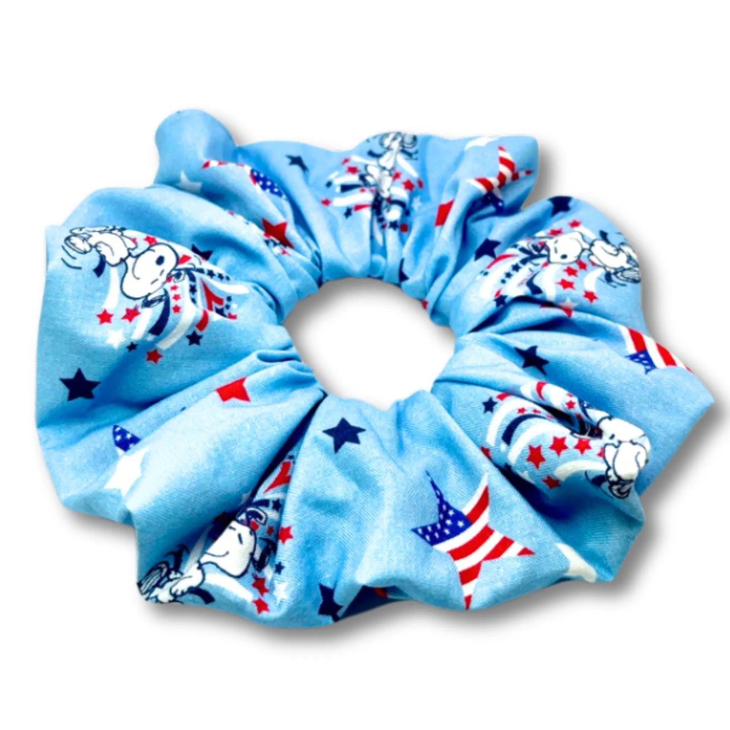 Snoopy Patriotic Scrunchie Enchanted Scrunch
