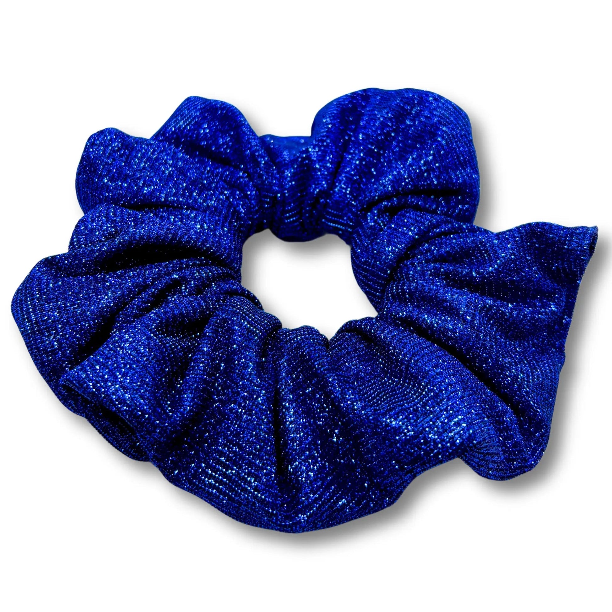Royal Blue Sparkle Scrunchie Enchanted Scrunch