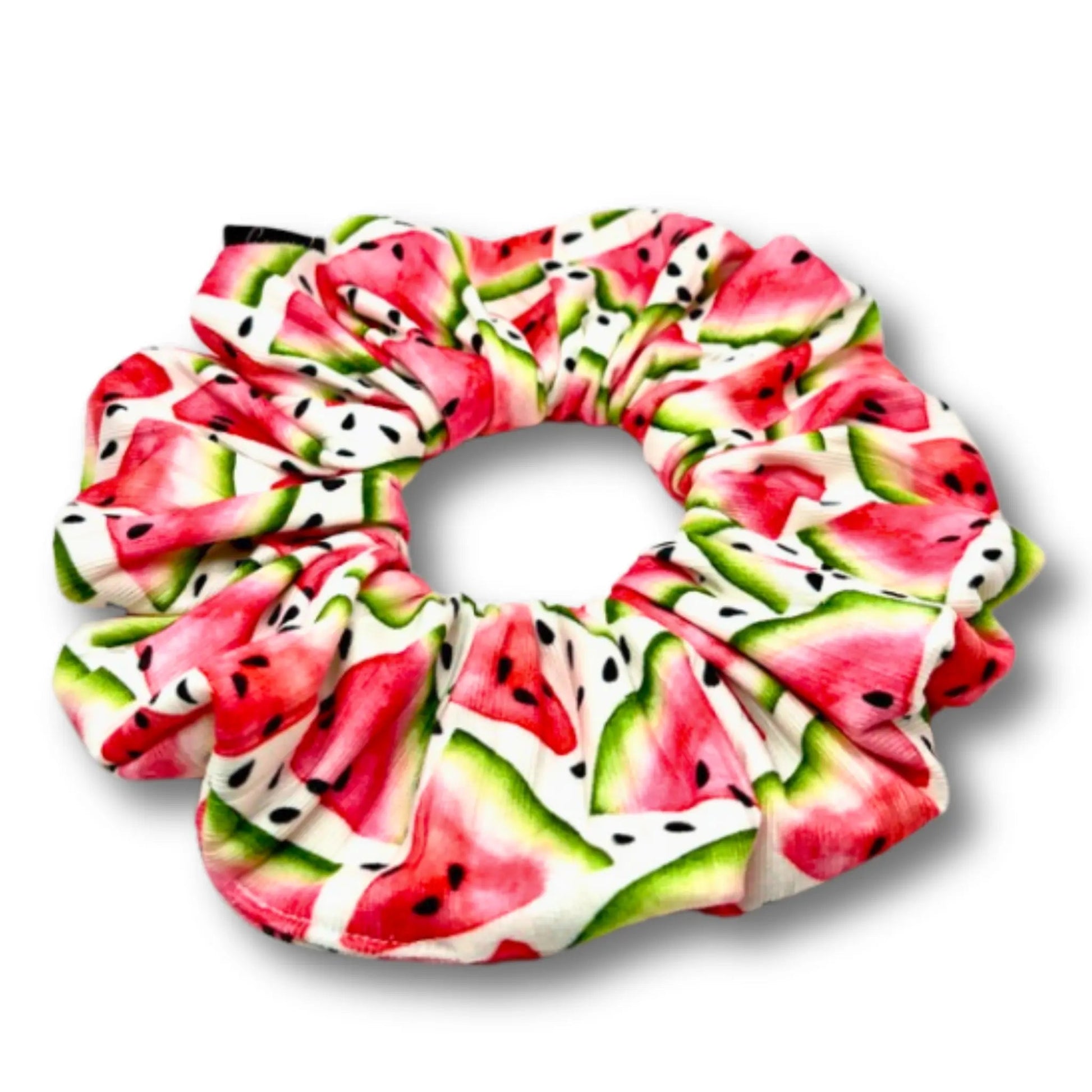 Watermelon Summer Ribbed Scrunchie Enchanted Scrunch