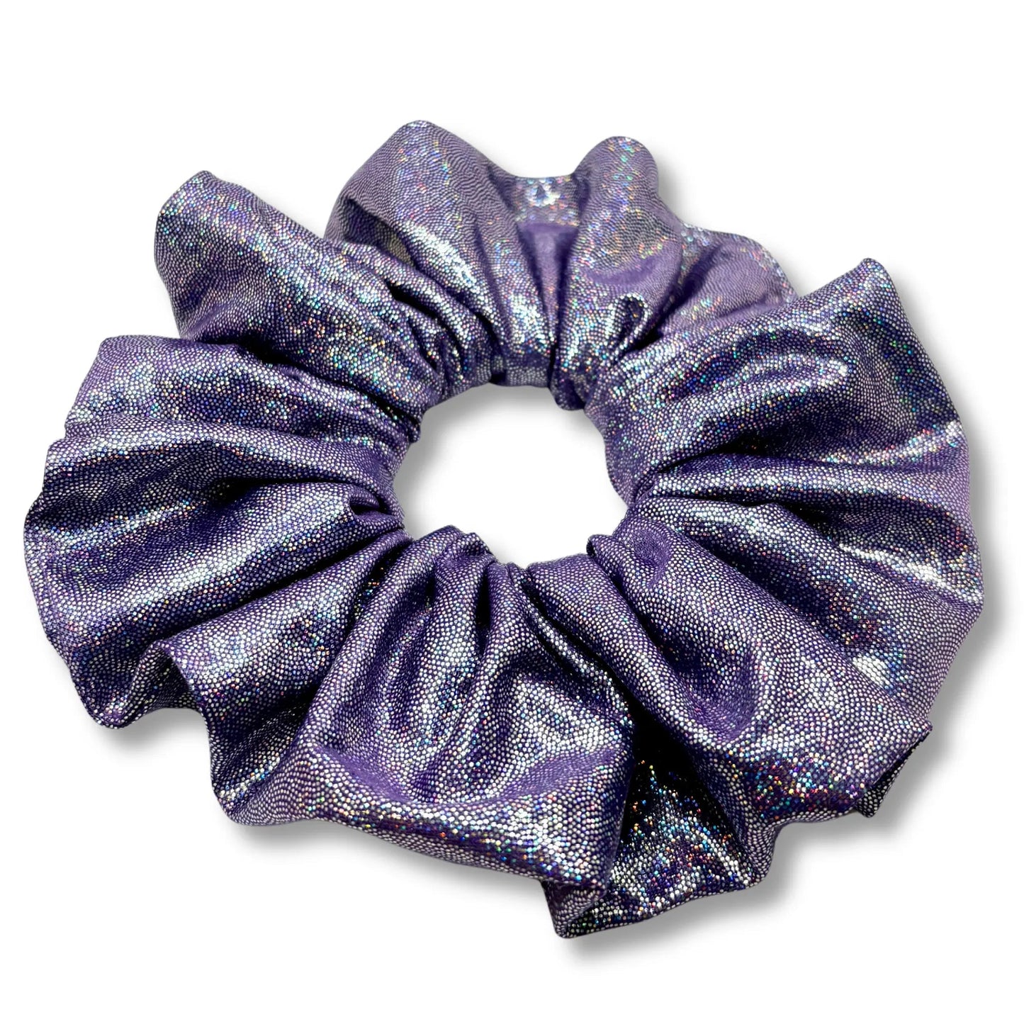 Purple Holographic Scrunchie Enchanted Scrunch