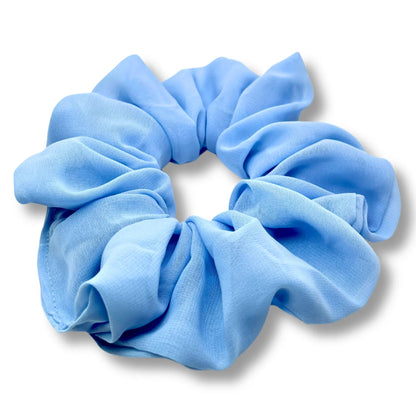 Light Blue Organza Scrunchie Enchanted Scrunch