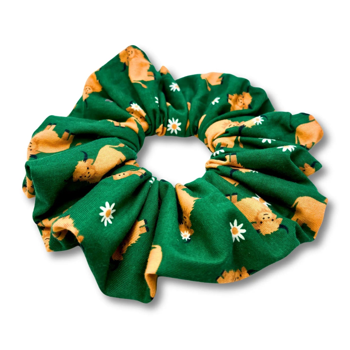 Highland Cows Scrunchie Enchanted Scrunch
