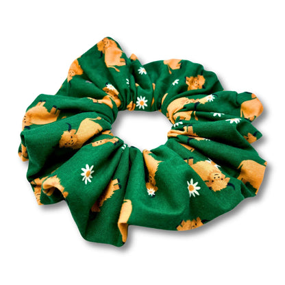Highland Cows Scrunchie Enchanted Scrunch