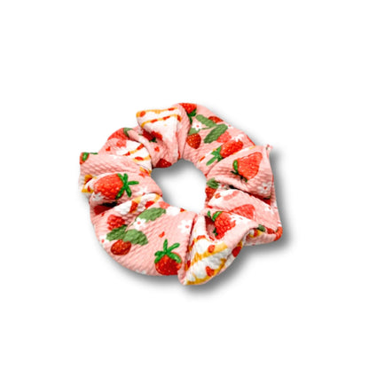 Mini Strawberry Shortcake Bullet Scrunchie Enchanted Scrunch