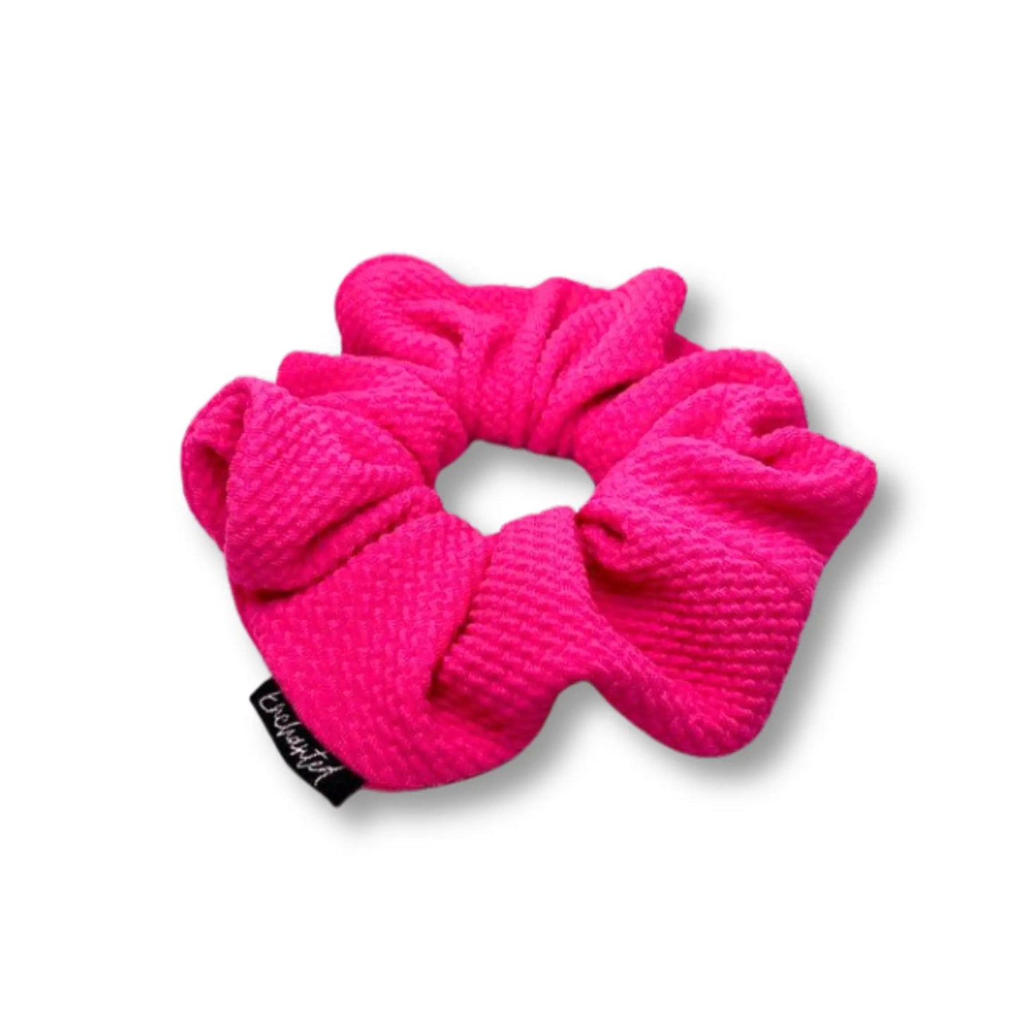 Mini Bright Pink Bullet Scrunchie Enchanted Scrunch