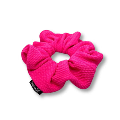 Mini Bright Pink Bullet Scrunchie Enchanted Scrunch