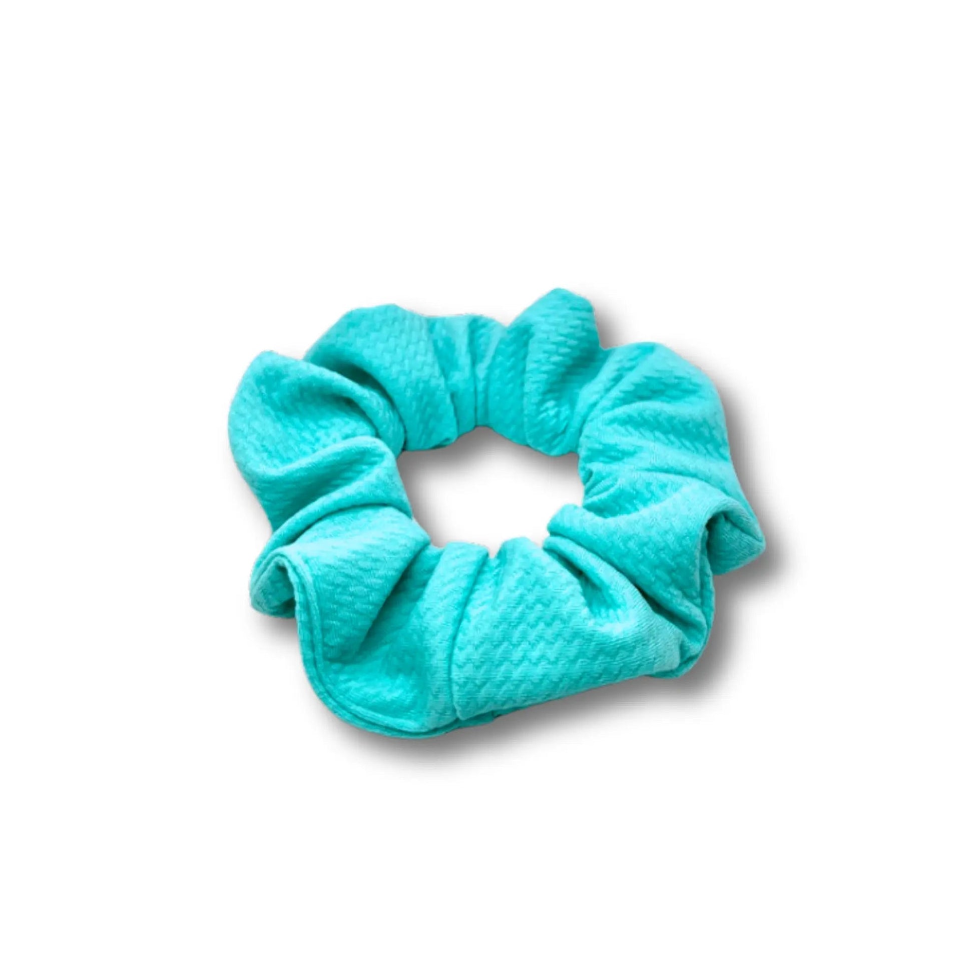 Mini Aqua Summer Bullet Scrunchie Enchanted Scrunch