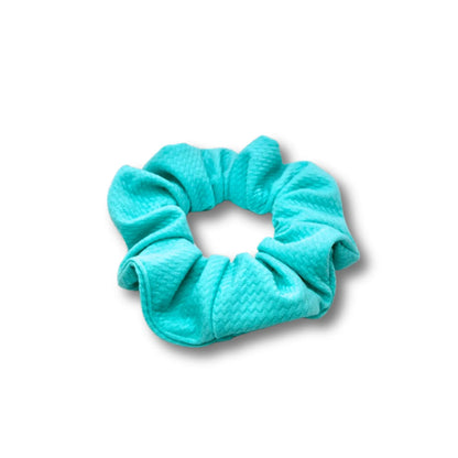 Mini Aqua Summer Bullet Scrunchie Enchanted Scrunch