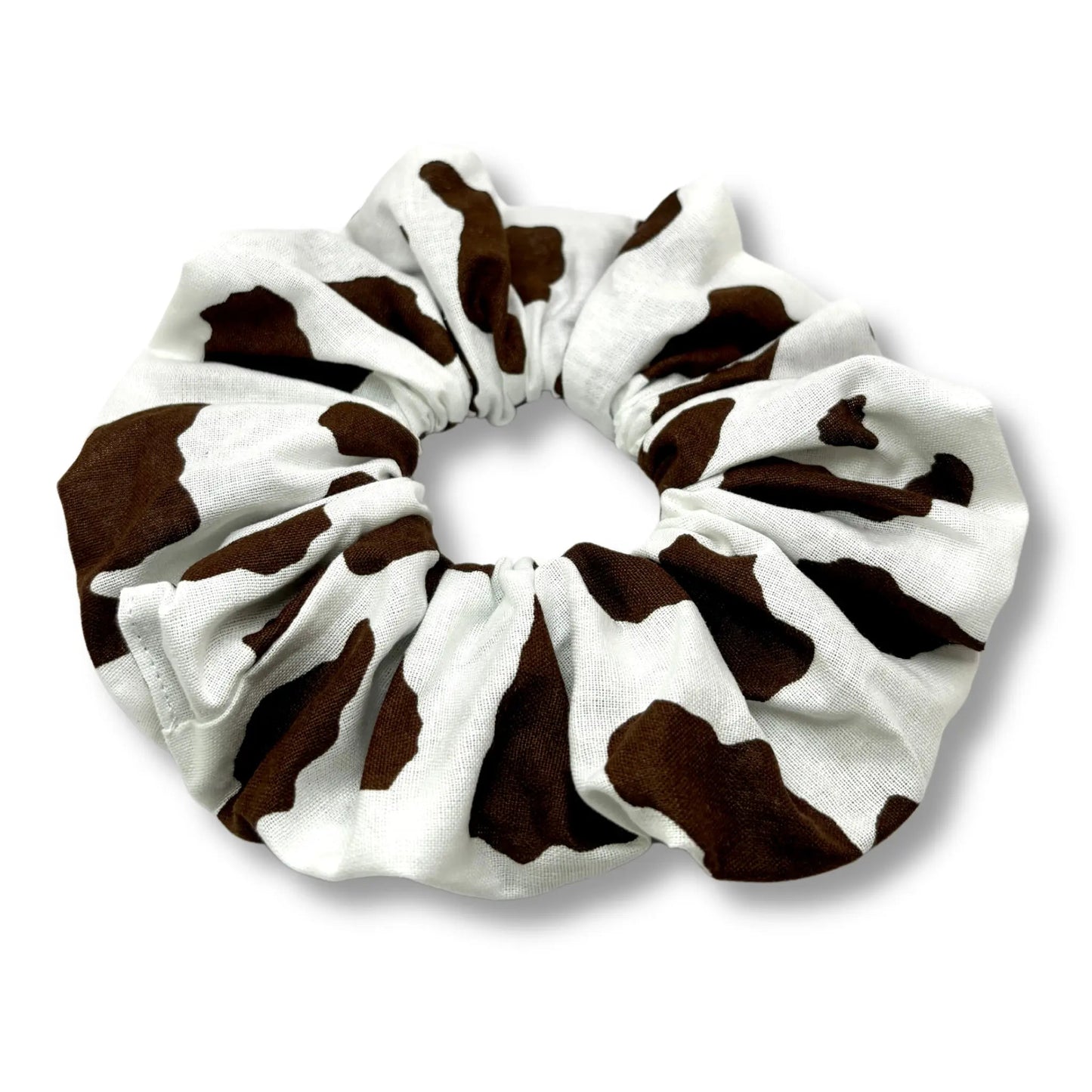 Brown Cow Print Scrunchie Enchanted Scrunch
